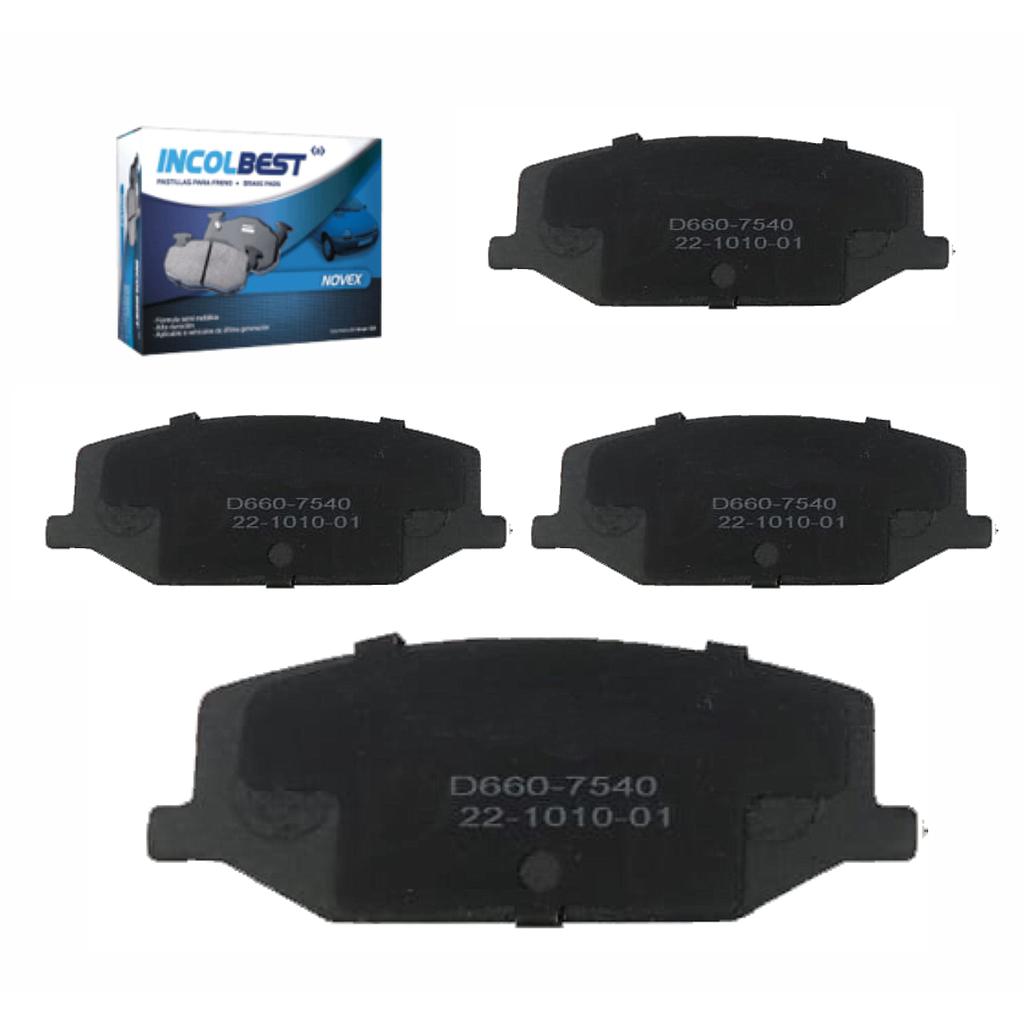 PASTILLAS SJ410 SUZUKY JIMNY SAMURAI SUZUKI 410 413 (NOVEX) 035<