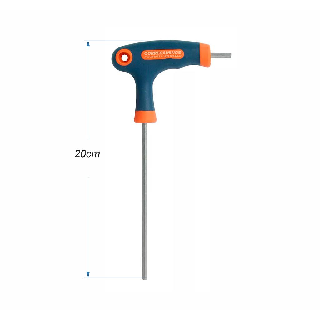 LLAVE BRISTOL CON MANGO 4MM T DC1039