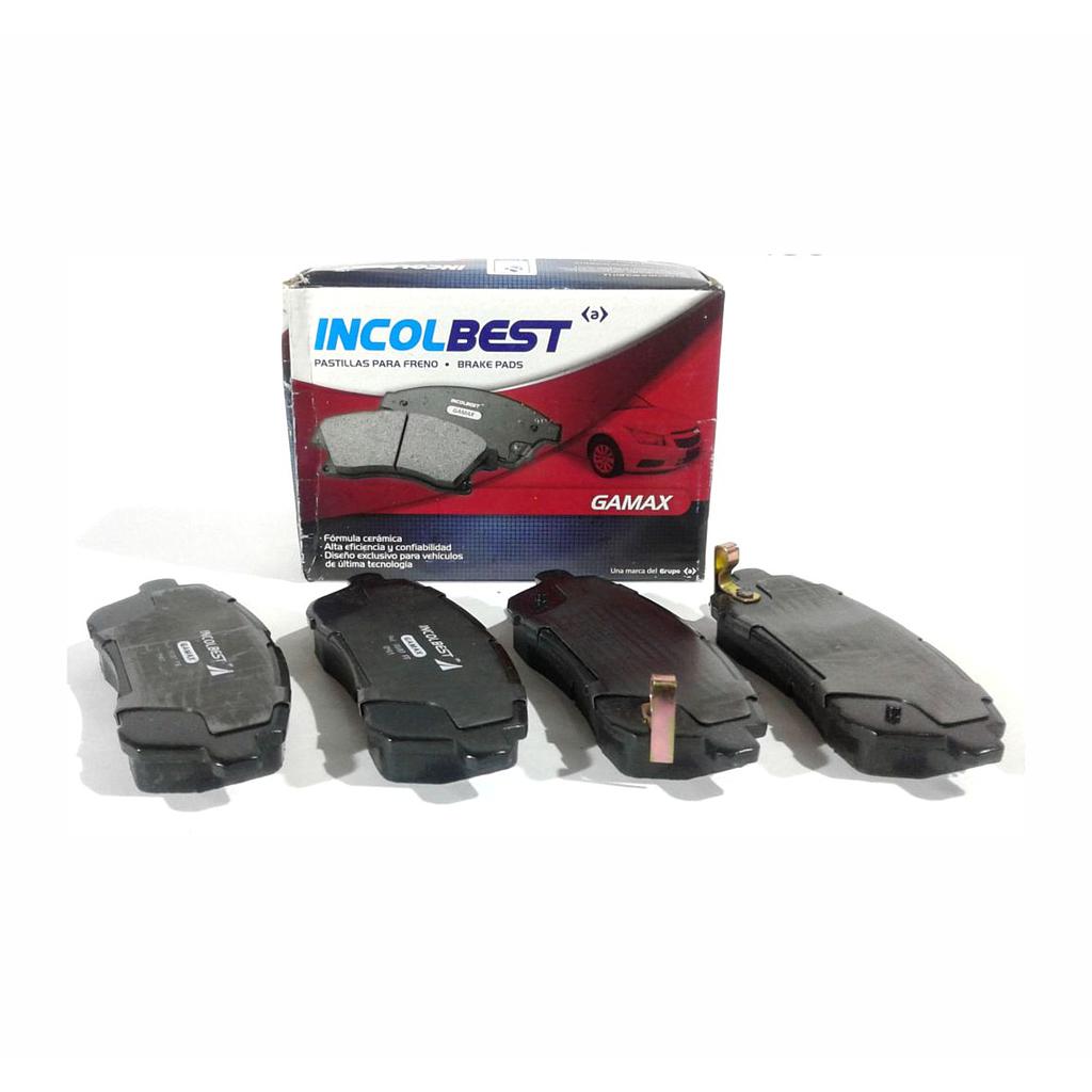PASTILLAS FIESTA 11> MAZDA 2 ERTIGA  SUZUKY DZIRE BALENO (GAMAX) 10287 <