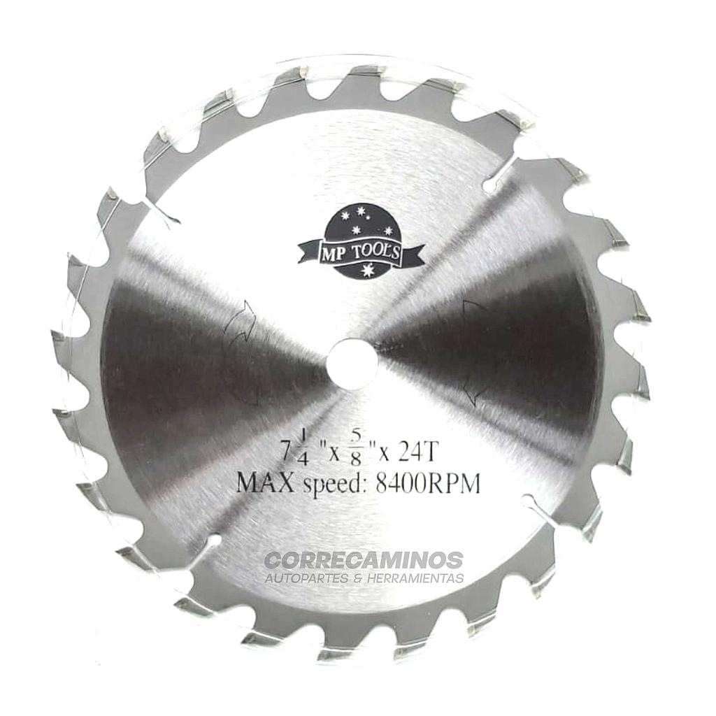 DISCO CORTE MADERA 8" X 5/8 24D