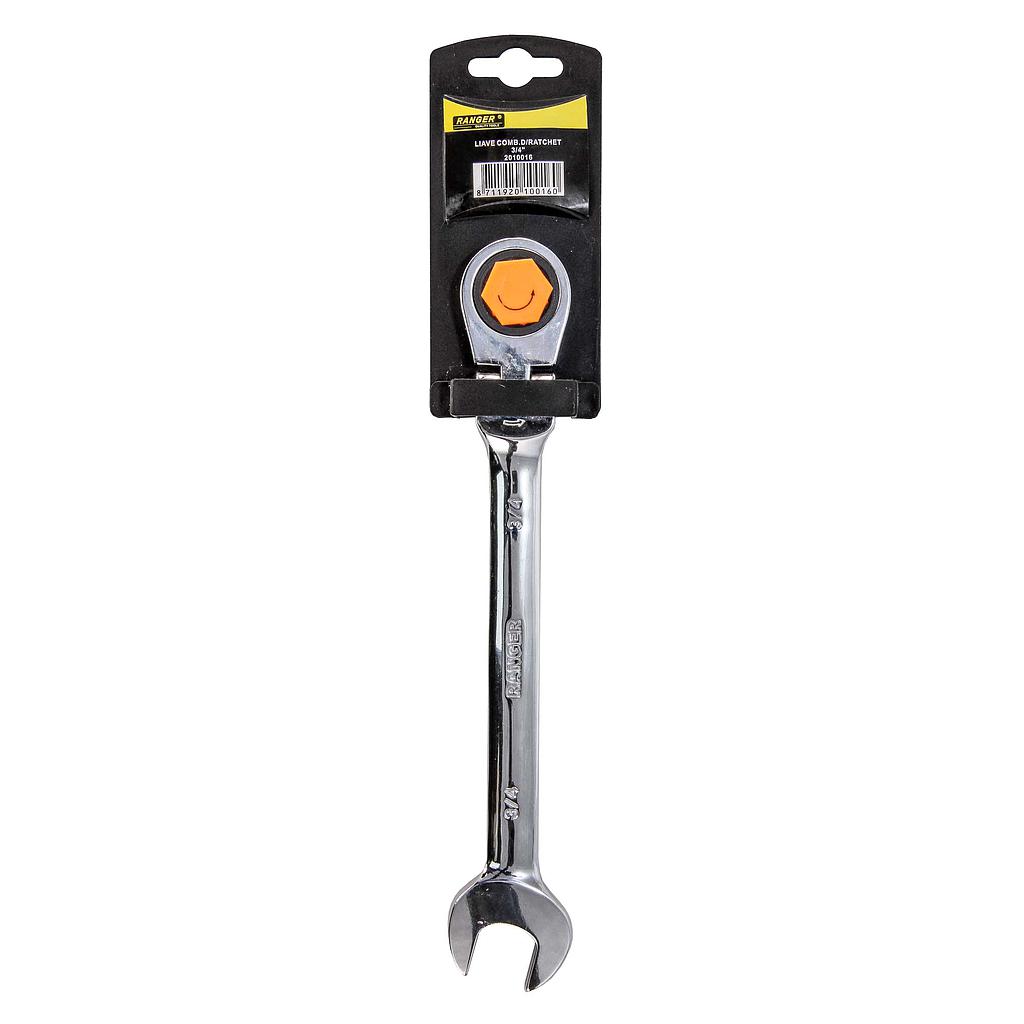 LLAVE MIXTA 13MM TIPO RACHET (RANGER)