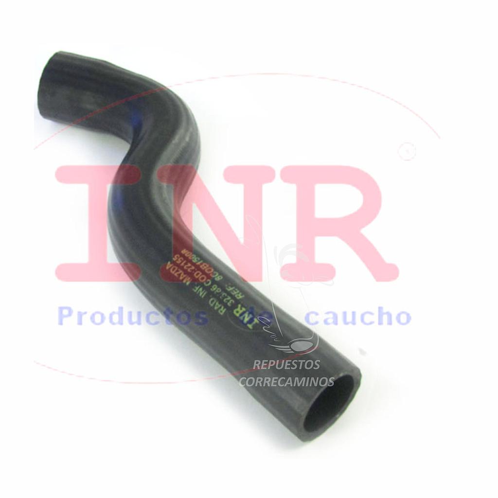 MANGUERA 323 RADIADOR INFERIOR <-->35CM 22155