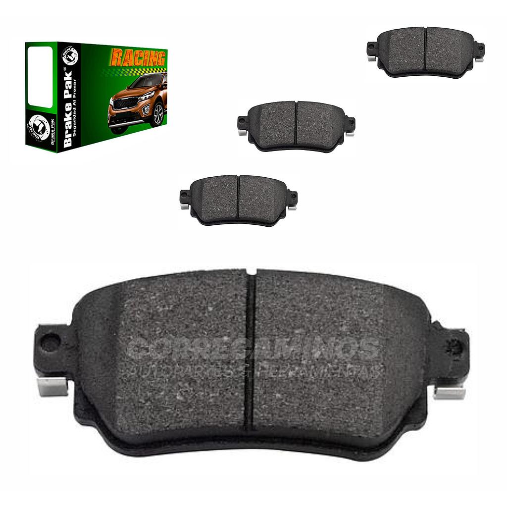PASTILLAS QASHQAI 16> TRASERAS (BRAKE PAK) 9190<