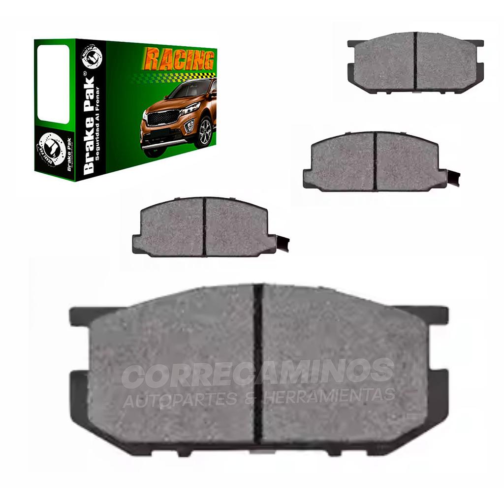 PASTILLAS SUBARU SEDAN GL DL COROLLA 80-83 (BRAKE PAK) 7113<