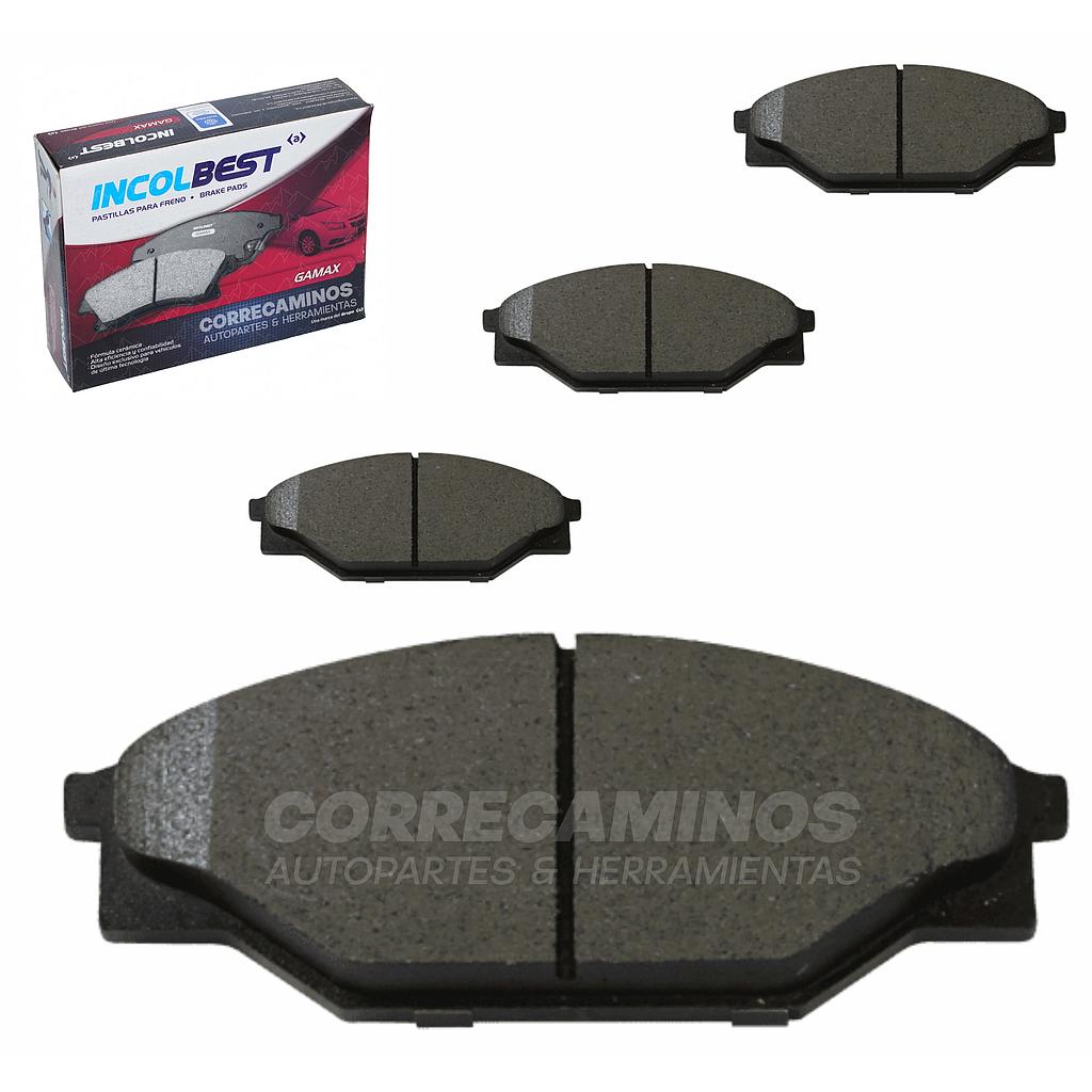 PASTILLAS HILUX 4X2 22R 7205 (GAMAX) <