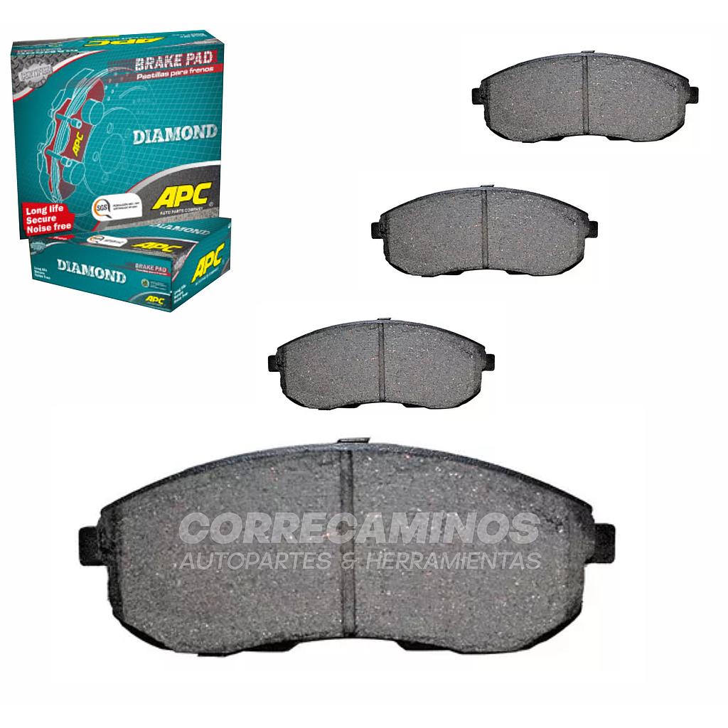 PASTILLAS NISSAN TIIDA MAXIMA SUZUKI SX4 (APC) 7318 <