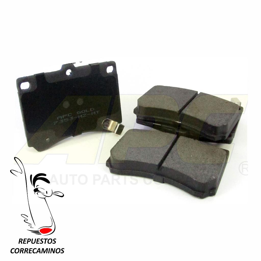 PASTILLAS ALLEGRO 1.6 <00 (GAMAX) 7353