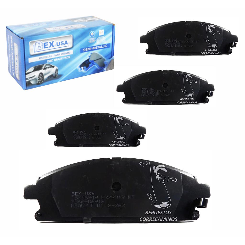 PASTILLAS PATHFINDER XTRAIL 96-05 (BEX USA) 7566<