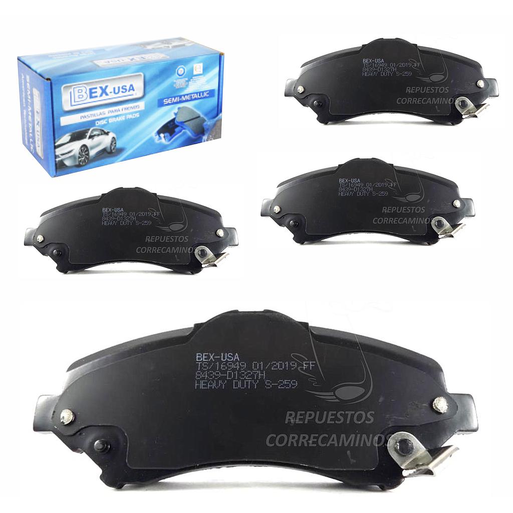 PASTILLAS FRENO DODGE JOURNEY <12 DELANTERAS (BEX USA) 8439 <