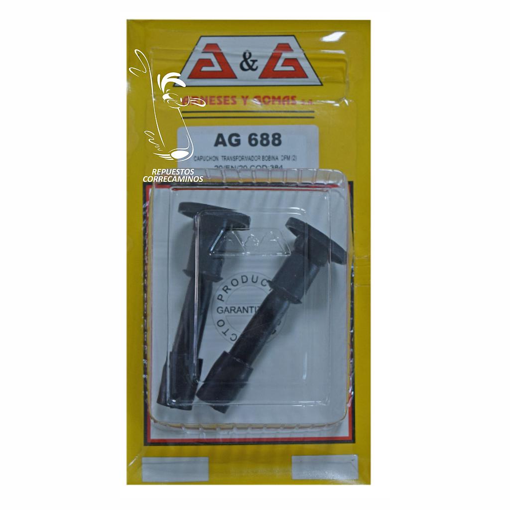 P3-30-E5 CAPUCHON BUJIA DFM (A&amp;g) AG688 <