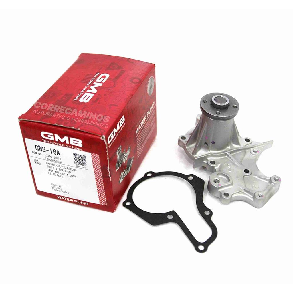 P3-17-I4 BOMBA AGUA SWIFT ESREEM VITARA 1.6 GMB GWS-16A<