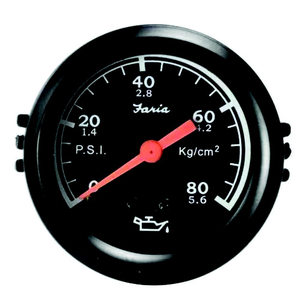 RELOJ ACEITE 80LB 2" NEGRO ILUMNADO N42