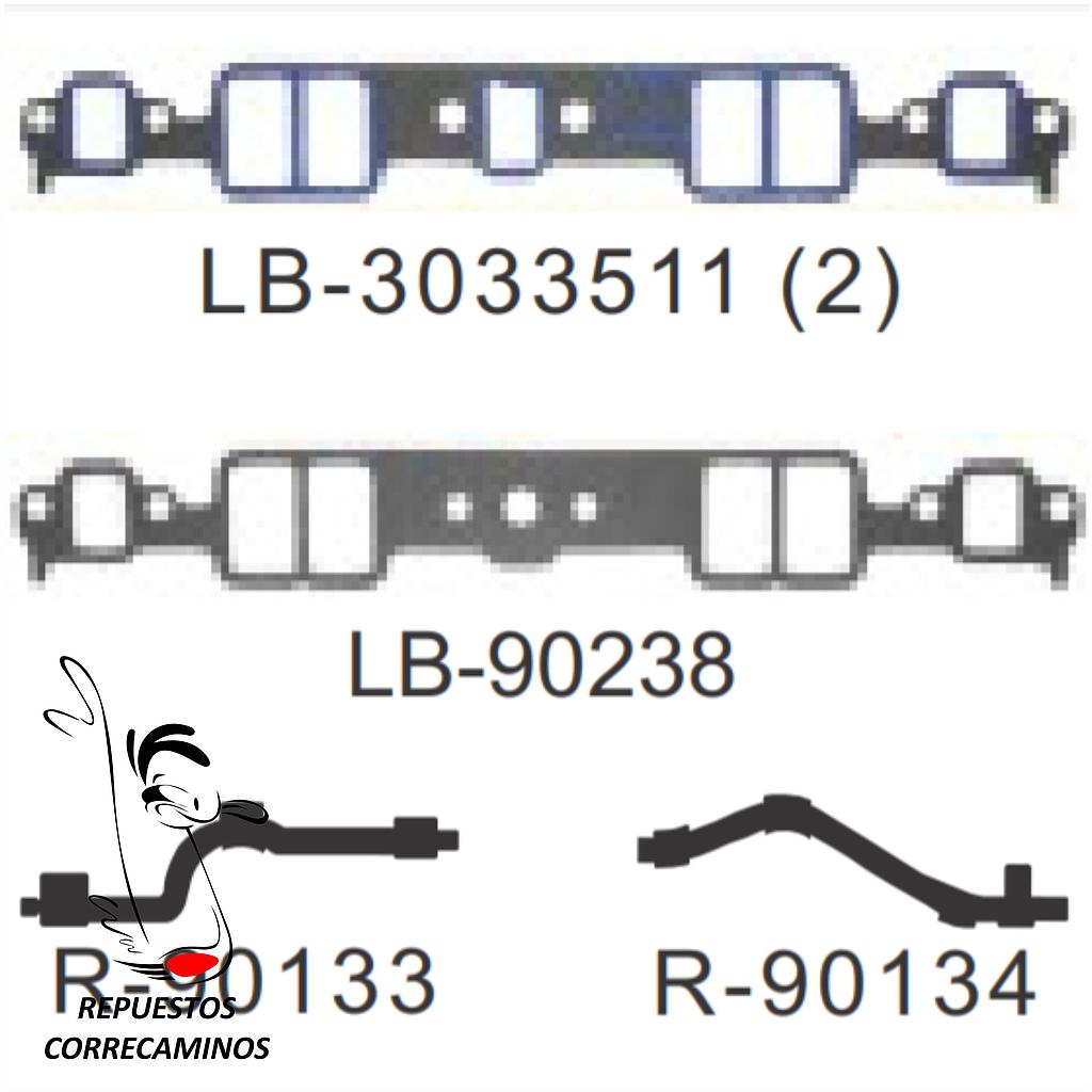 P3-7-H2 EMPAQUE C10 C30 ADMISION MI3080230<