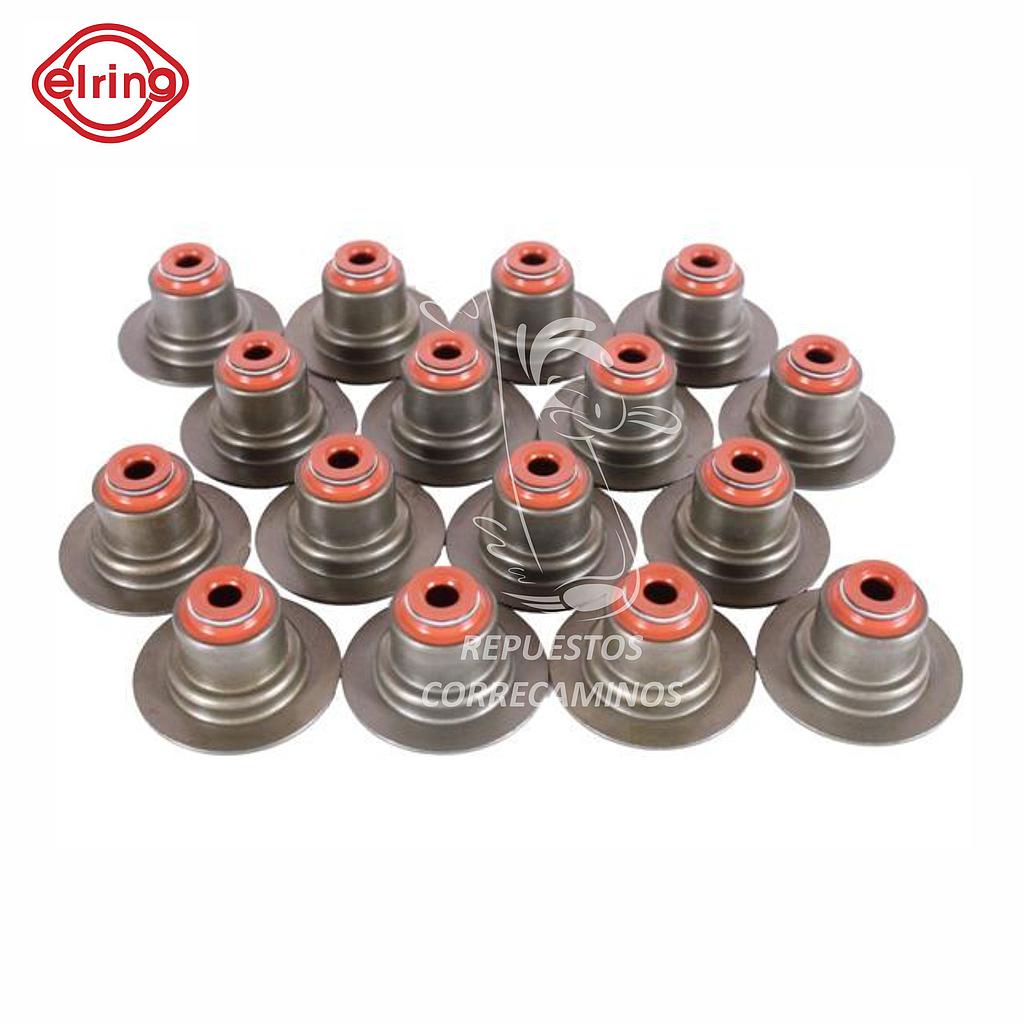 P3-9-C6 SELLOS VALVULAS SYMBOL CLIO MEGANE DUSTER 16V (ELRING) 7700103938VAL <