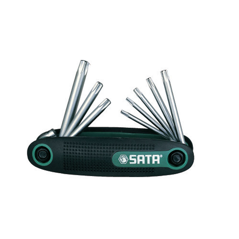 P3-1.4-A4 KIT LLAVES TORX "SEGURIDAD" NAVAJA (SATA) ST09123SJ