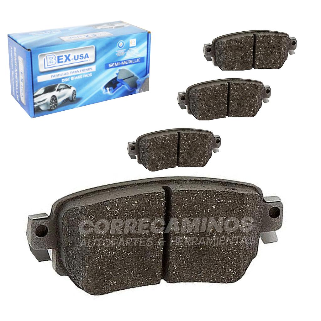 PASTILLAS FRENO XTRAIL QASHQAI 16> TRASERAS (BEX USA) 9190
