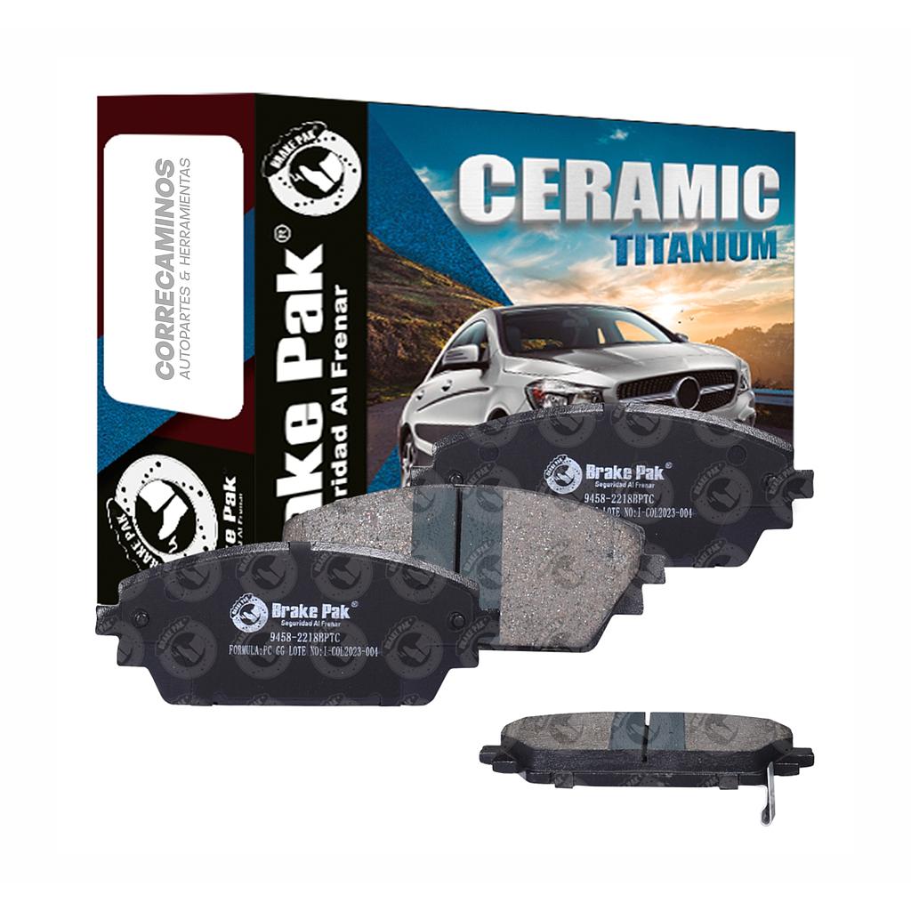 PASTILLAS FRENO MAZDA 3 20> 9458 TRASERO (BRAKE PAK) 9458