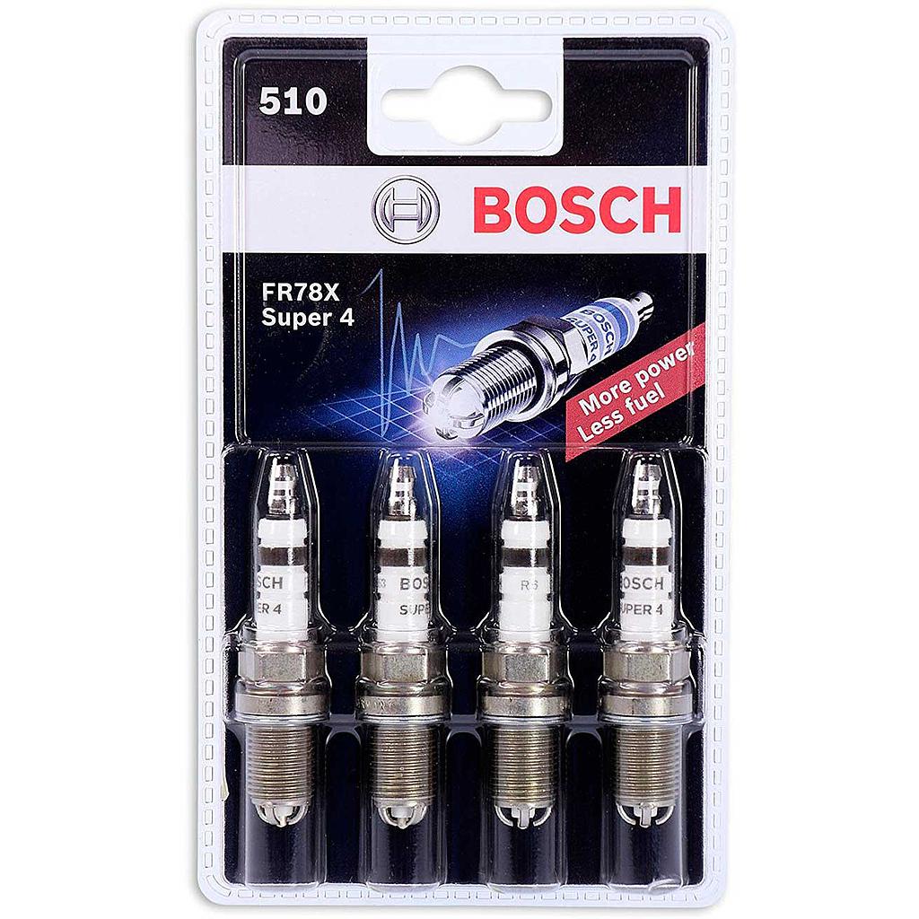 KIT BUJIA (BOSCH) "5/8" 4 ELECTRODOS PREMIUM FR78
