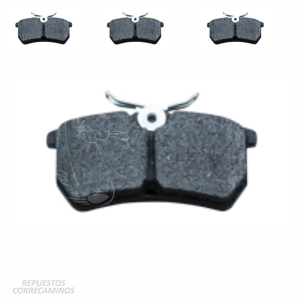 PASTILLAS FOCUS FIESTA TRASERAS (BRAKE PAK) 7763