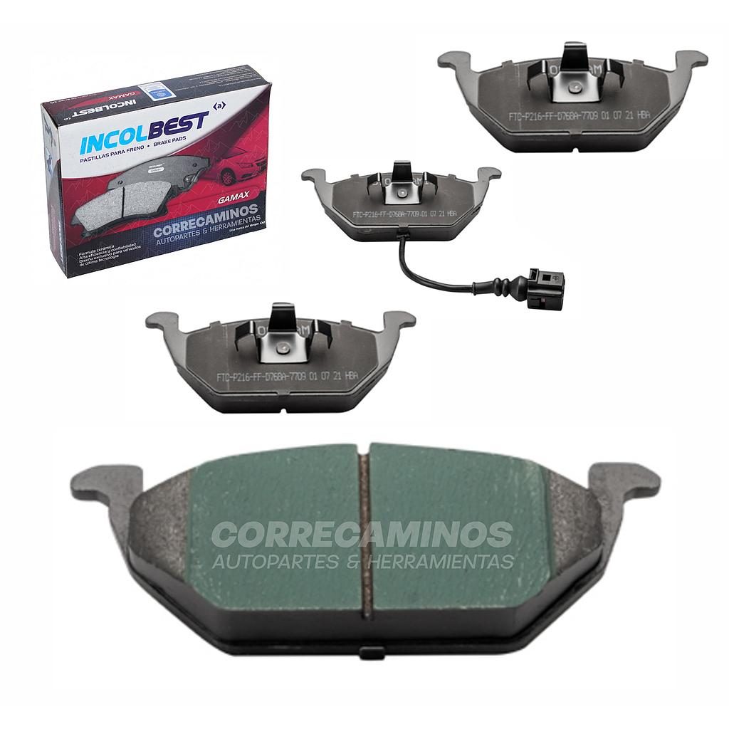 PASTILLAS JETTA CLASIC FABIA OCTAVIA AUDI A4 A3 (GAMAX) 7709<
