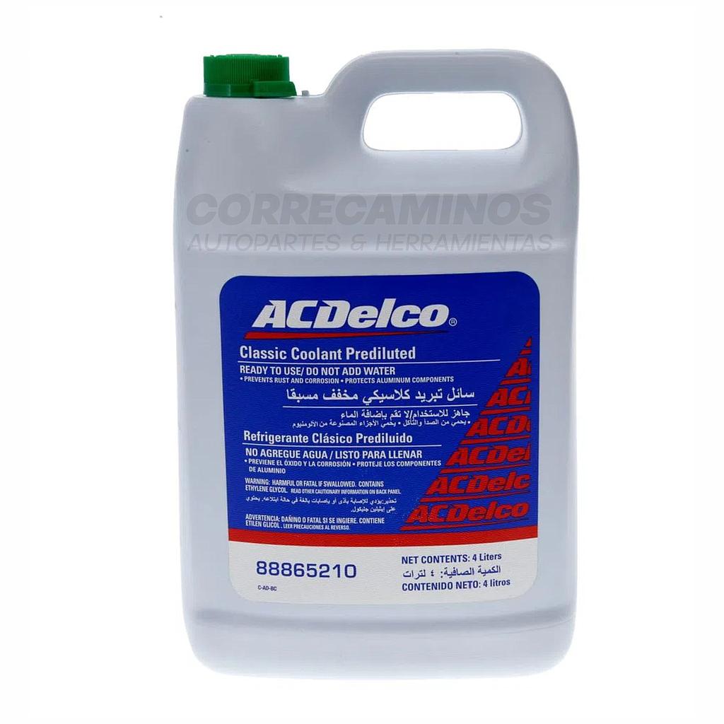 REFRIGERANTE ACDELCO VERDE 33/67 GALON 88865210<