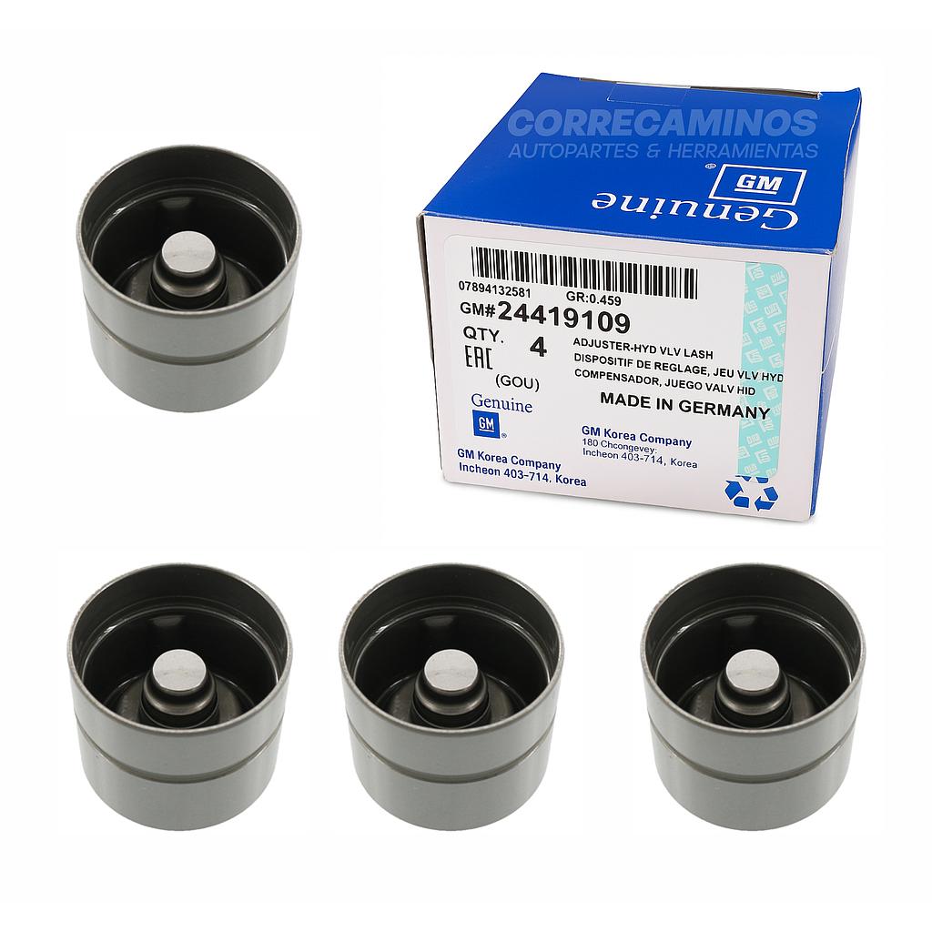 P4-25-C7 KIT X4 IMPULSADORES AVEO OPTRA 1.4 1.6 1.8 (GM) 24419109<
