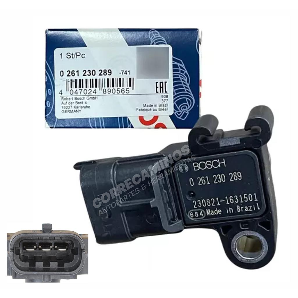 P3-17.1 SENSOR CHEVROLET SAIL SPARK GT CAPTIVA 2.4 BEAT MAP (BOSCH) 0261230289<