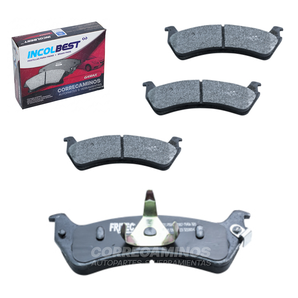 PASTILLAS EXPLORER TRASERAS 95-20 (GAMAX) 7545<