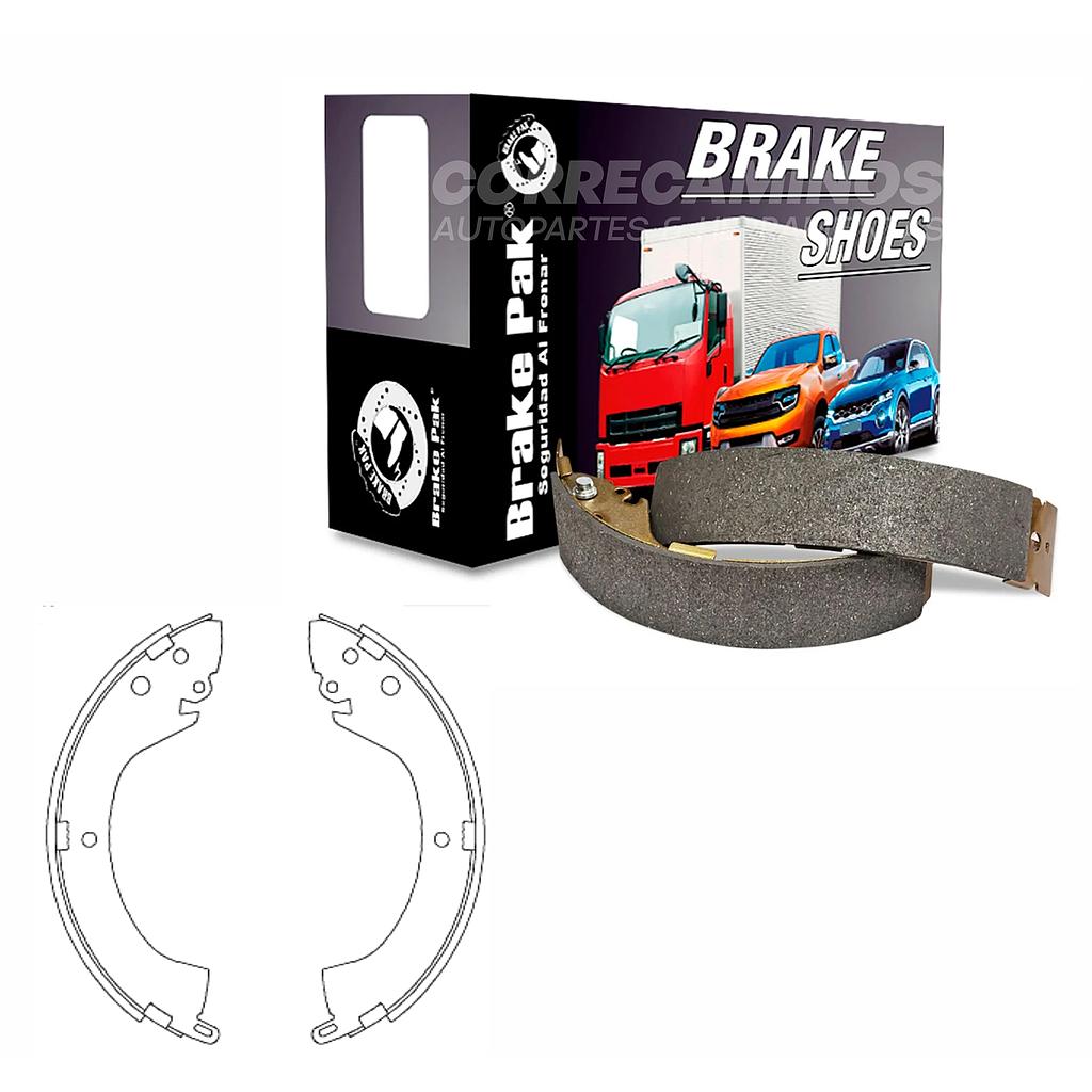 P3-18.1-E6 ZAPATAS DFSK CHANGAN MONTERO V6 BP-6715<